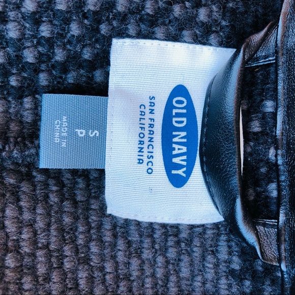 Old Navy Black & Gray Open Front Plaid Coatigan Cardigan Womens Size Small - Picture 7 of 7